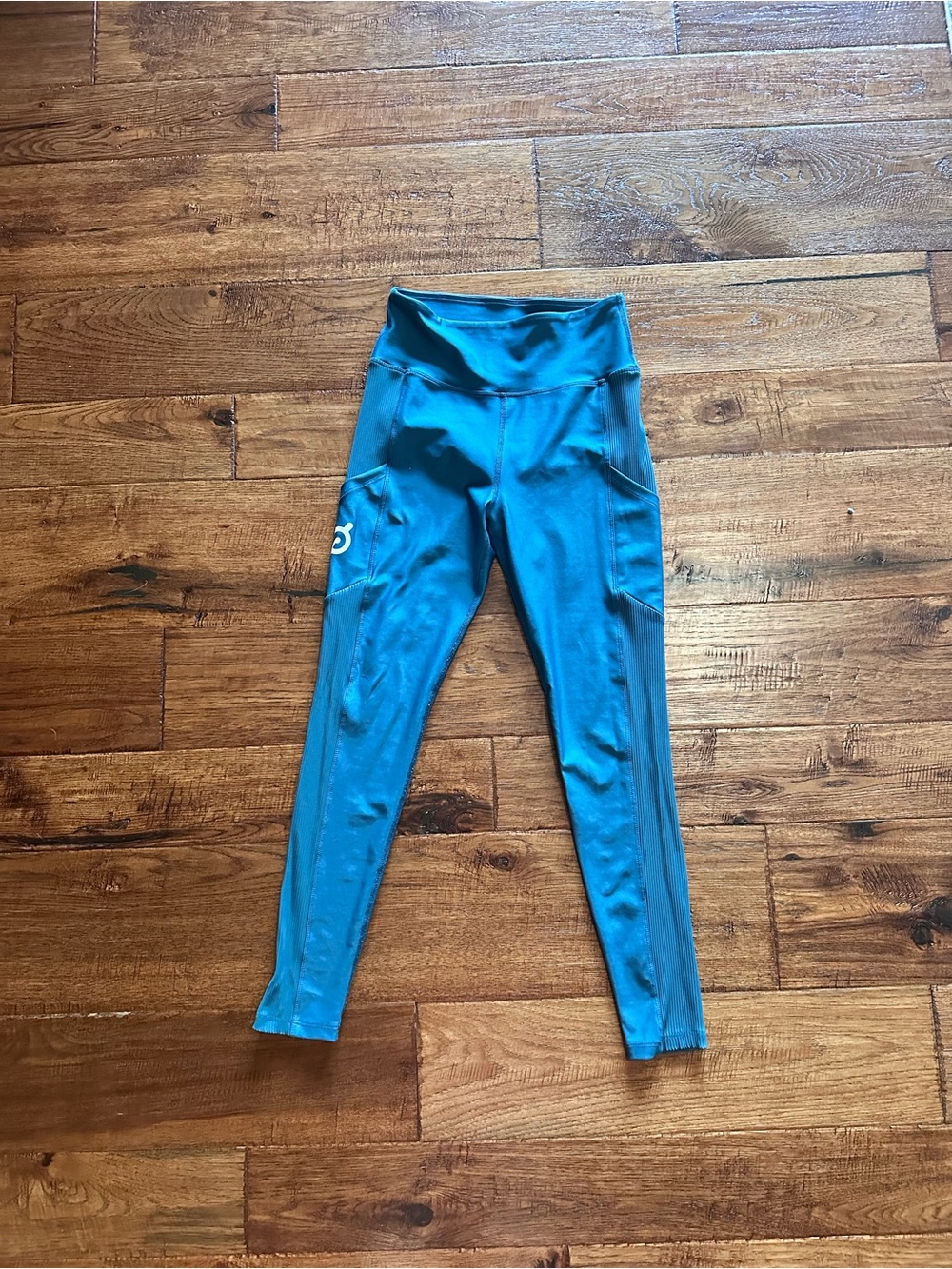 Peloton Teal Leggings size L